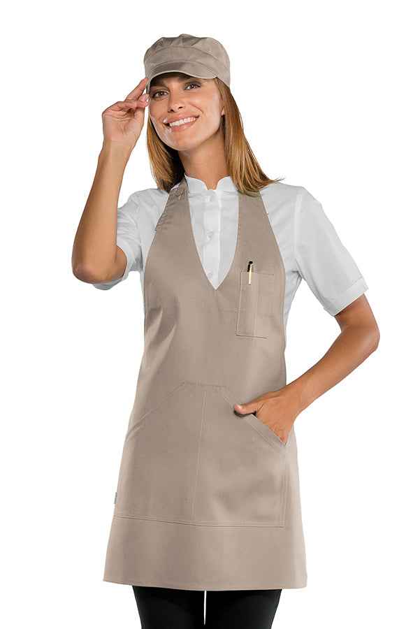 Grembiule Cameriere Bistro Tortora