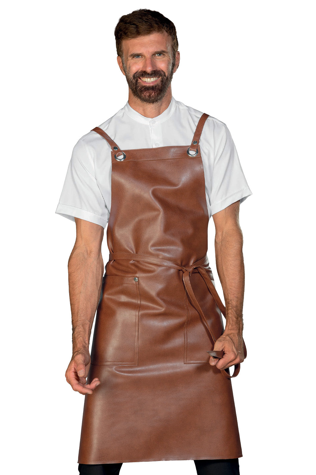 Grembiule Cameriere Sheffield Simil Pelle