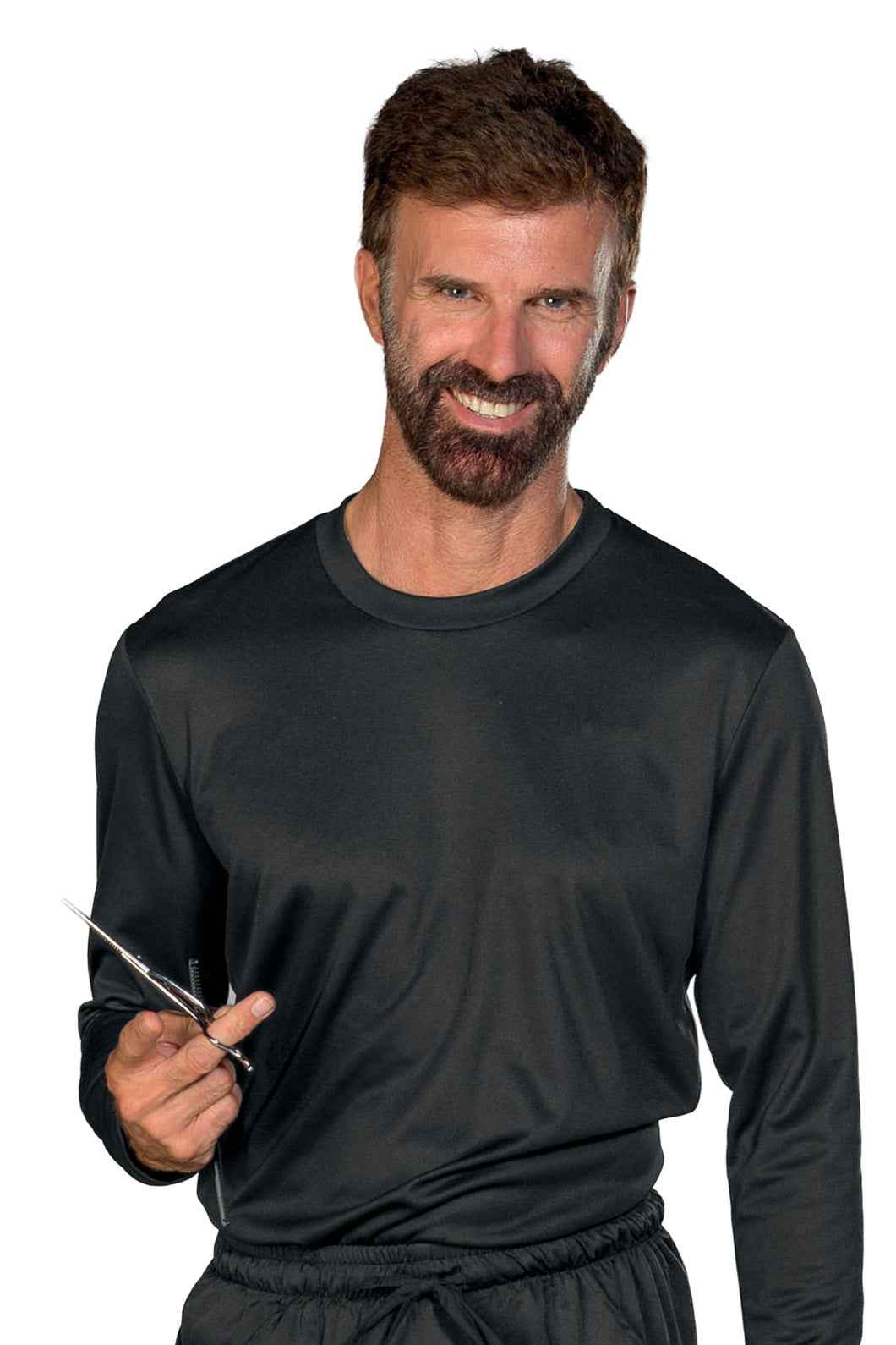 Maglia tecnica Unisex antimacchia Jersey nera