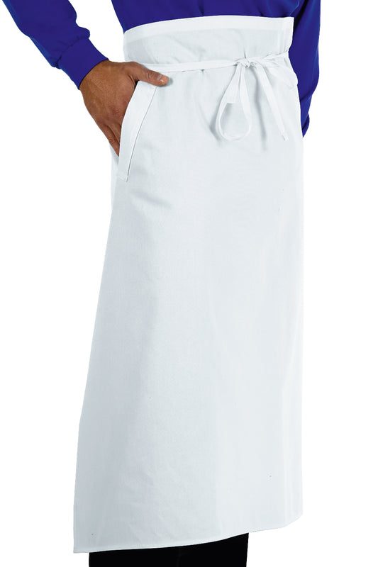 Grembiule Barman Francese Professionale - Nero e Bianco