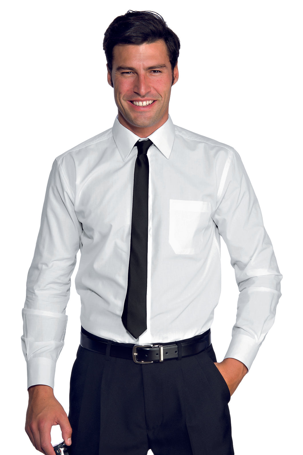 Cravatta Concierge Stretta Nera