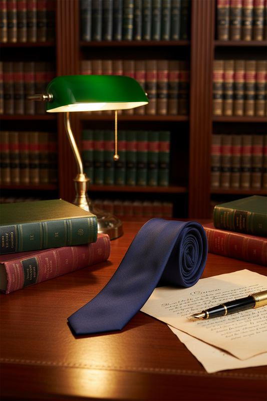 Cravatta Concierge Blu