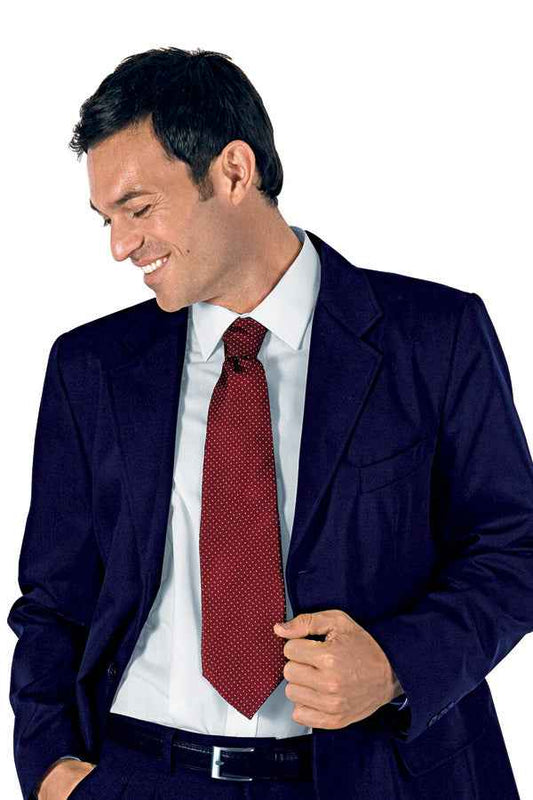 Cravatta Pura Seta Bordeaux