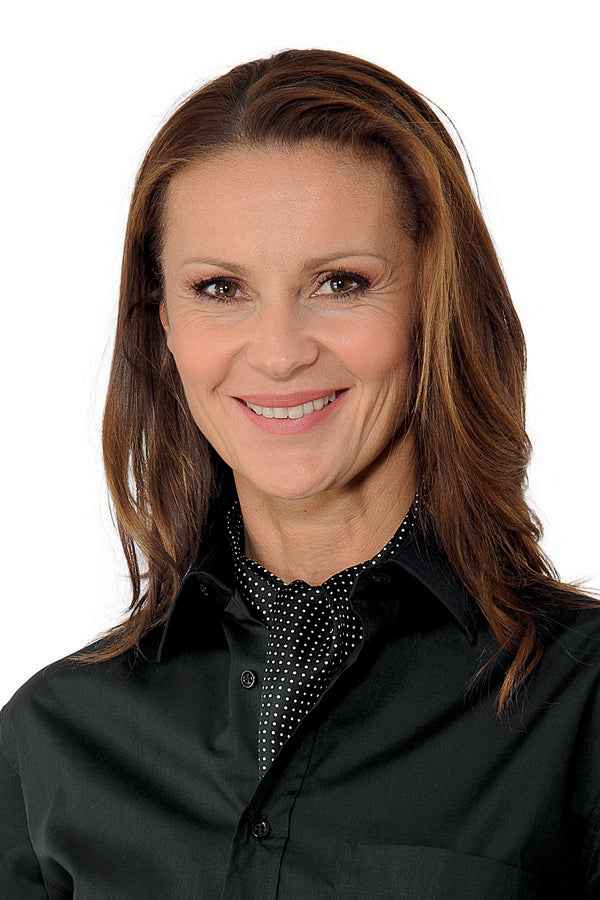 Ascot Punto Spillo Nero Silk