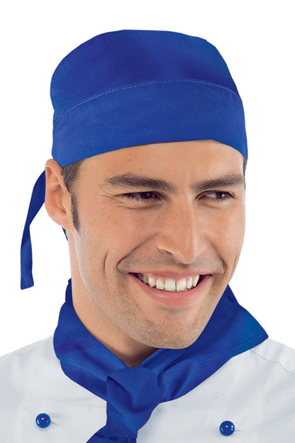 Bandana Cuoco Blu Cina