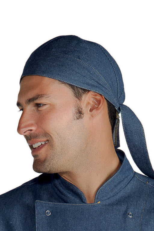 Cappello Chef Turbante Per Cuoco - Bandana Da Cucina Unisex Per Ristorante - Foto 5