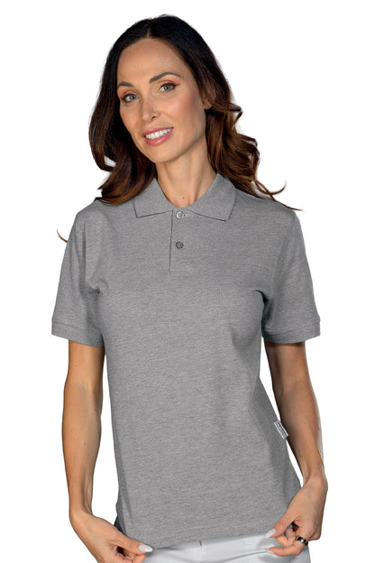 Isaac Unisex Schwarzes Polohemd