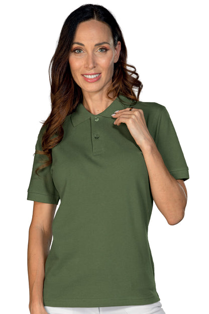 Isaac Unisex Schwarzes Polohemd