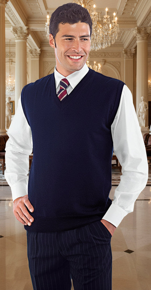 Gilet Receptionist Unisex Blu