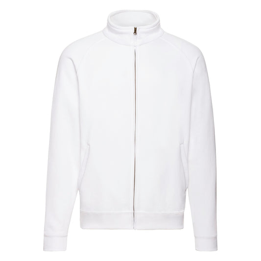 Felpa Raglan ActionWear - Zip Intera - 80% Cotone