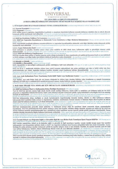 Tuta terza categoria classe 5-6 protezione da agenti infettivi