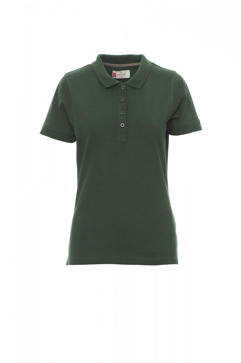 Polo Venice Lady verde scuro - Divise & Divise