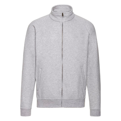 ActionWear Raglan-Hoodie, schwarz – durchgehender Reißverschluss – 80 % Baumwolle