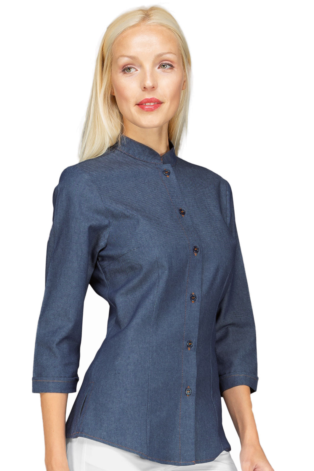 Camicetta Hollywood Stretch Jeans - Divisa Professionale per Ristorazione - Divise & Divise