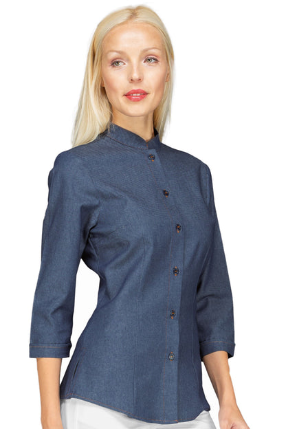 Camicetta Hollywood Stretch Jeans - Divisa Professionale per Ristorazione - Divise & Divise