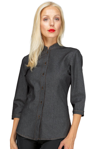 Camicetta Hollywood Stretch Black Jeans - Divisa Professionale per Ristorazione - Divise & Divise