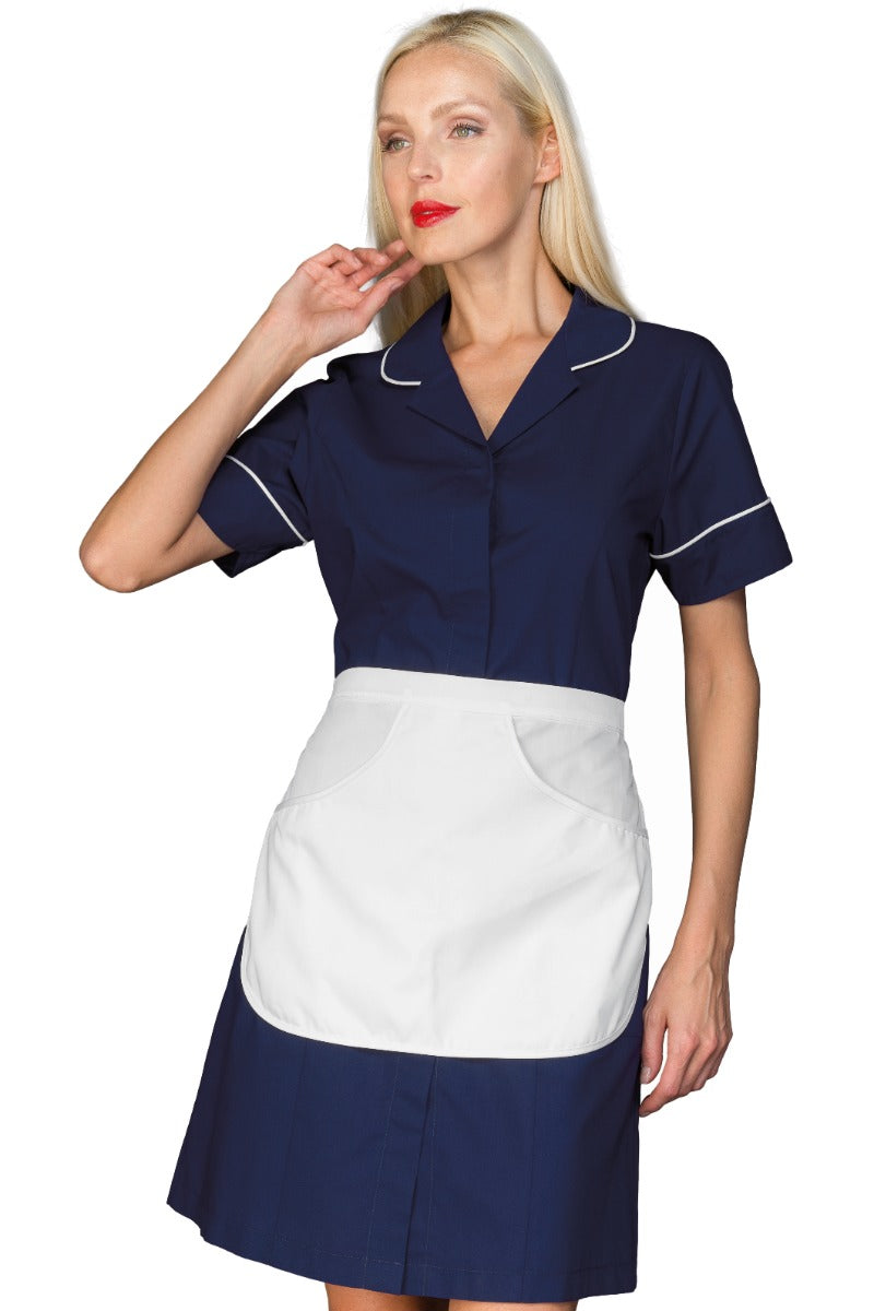 Camice Firenze Blu+Bianco Con Grembiulino - Divise & Divise