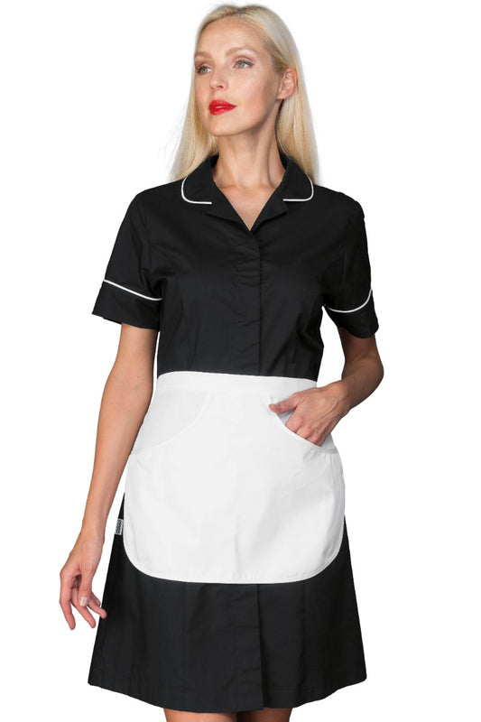 Camice Firenze Nero+Bianco Con Grembiulino - Divise & Divise