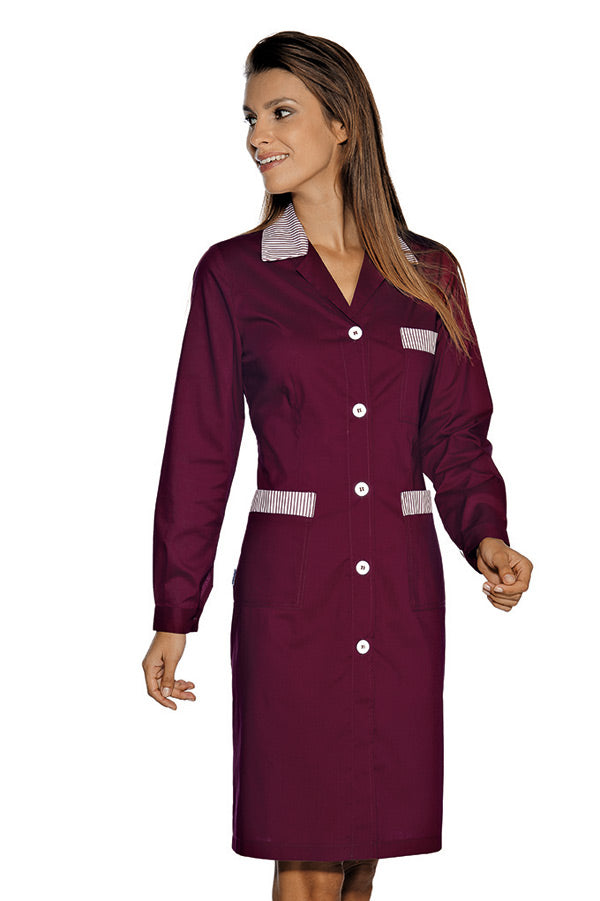 Camice da Lavoro Positano Bordeaux