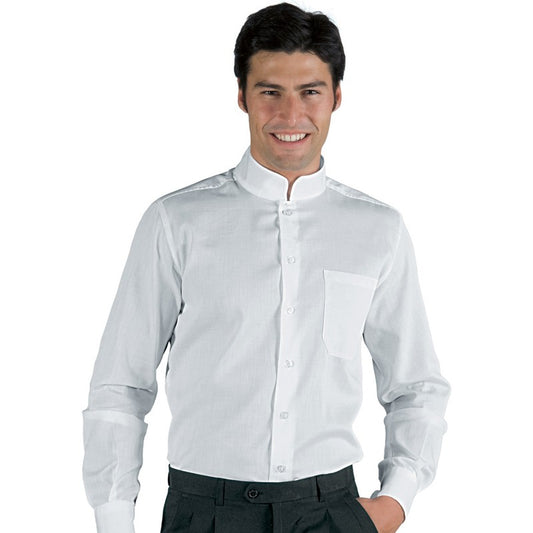 Camicia cameriere unisex Bianco Dublino