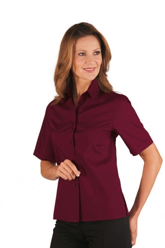 Camicia Hostess Kyoto Bordeaux