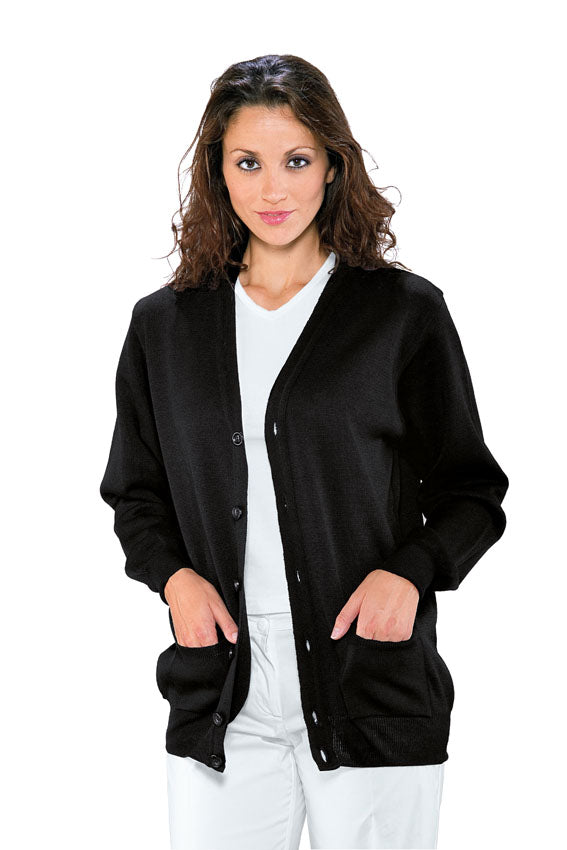 Cardigan Infermiere Unisex Nero