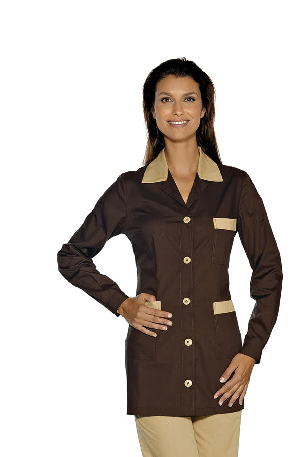 casacca donna marbella dettaglio bottoni manica lunga