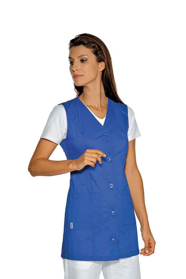 Casacca Tropea Donna Estetista personalizzata - 100% Cotone