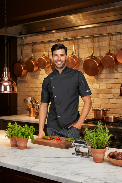 Giacca Belfast mezza manica Superdry Light Nero