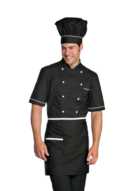 Giacca Cuoco Alicante Nera e Bianca