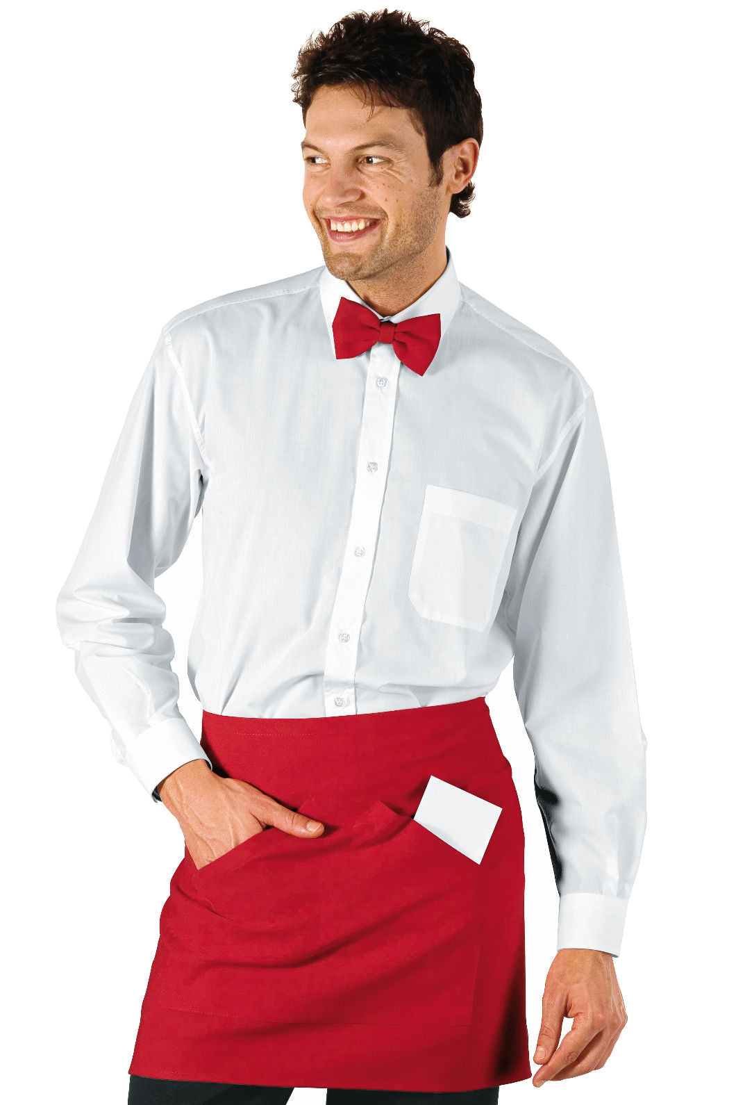Grembiule  cameriere Orleans Rosso