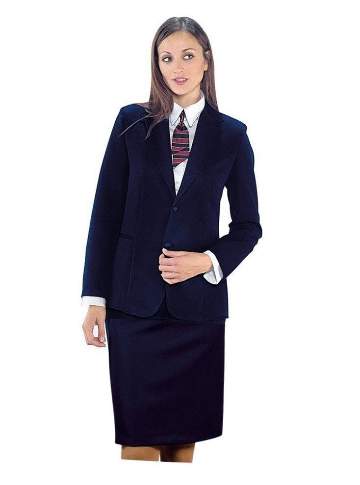 Divisa Scuola Alberghiera Reception Donna - Gonna e Giacca Blu