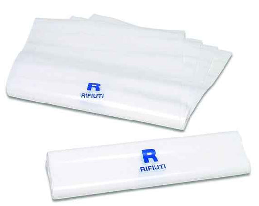 Sacchetti per Rifiuti a Rischio Biologico con Chiusura Minigrip 18x25cm