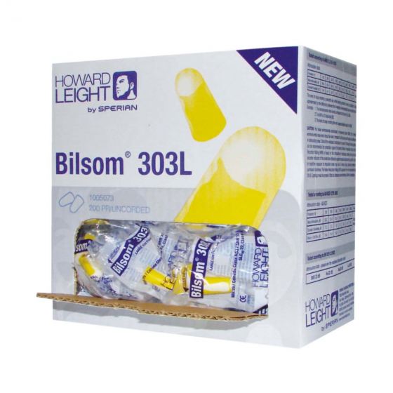 Auricolari Cuffiette Antiruomore Bilsom 303l In Schiuma Espansibile In Poliuretano