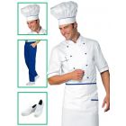 Chef uniform - Alicante details blue jacket China