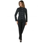 Hotel uniform Hall Women - pants and Jacket Black