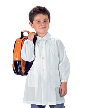 School apron Pollicino WHITE
