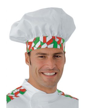 Chef hat WHITE+ITALY