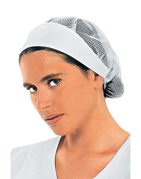 Hair net for cooking IN POLYESTER / COTTON