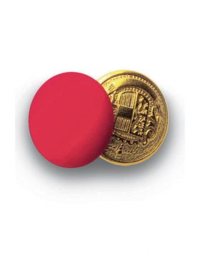 GOLD TWIN BUTTONS + RED