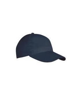 Cappellino baseball con visiera precurvata blu royal