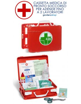 FIRST AID CASE COMPLIES WITH ANNEX 2 TO THE DM.388/2003