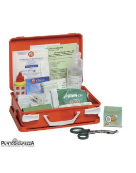 FIRST AID CASE COMPLIES WITH ANNEX 1 TO THE DM.388/2003