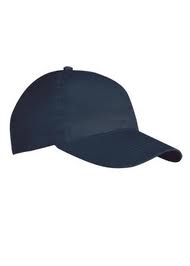 Cappellino baseball con visiera precurvata blu